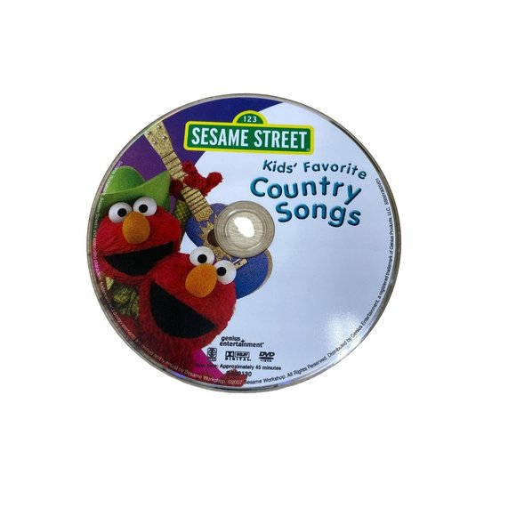 Sesame Street Kid's favorite country songs music CD kinder preschool - Picture 1 of 3